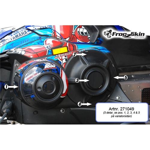 Ventileringskit FrogzSkin, Yamaha Phazer