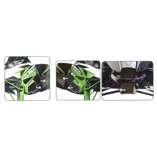 Ventileringskit FrogzSkin, Arctic Cat ProCross