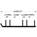 Styrstål SPI 4" (USI skidor, 5 bultar)