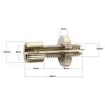 Justerskruv M8 (Yamaha FS1DX) (2-pack)