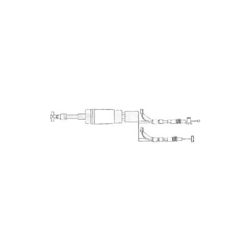 Gaswire dubbel TM34 (Arctic Cat) RINAB