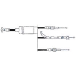 Gaswire dubbel inj. (Ski-Doo)