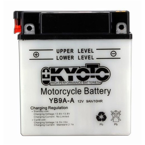 Batteri YB9A-A, RINAB, batterier, tillbehör, snöskoter, moped, atv, cross