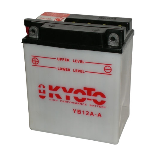 Batteri YB12A-A, RINAB, batterier, tillbehör, snöskoter, moped, atv, cross