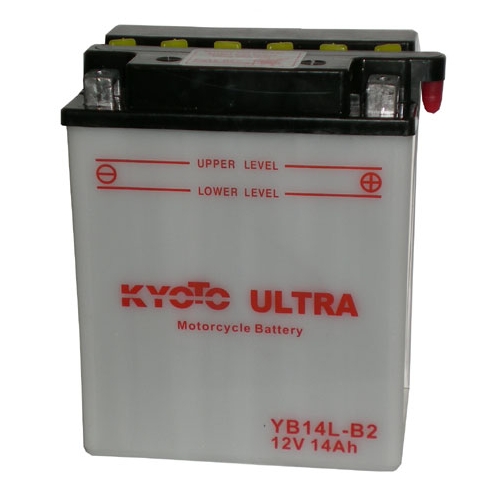 Batteri YB14L-B2, RINAB, batterier, tillbehör, snöskoter, moped, atv, cross