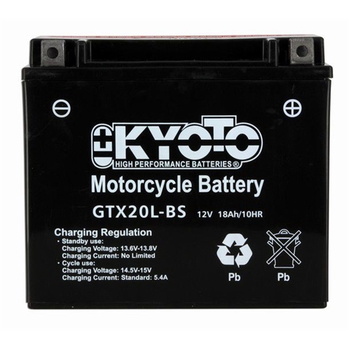 Batteri GTX20L-BS, batterier, RINAB, snöskoter, reservdelar, tillbehör