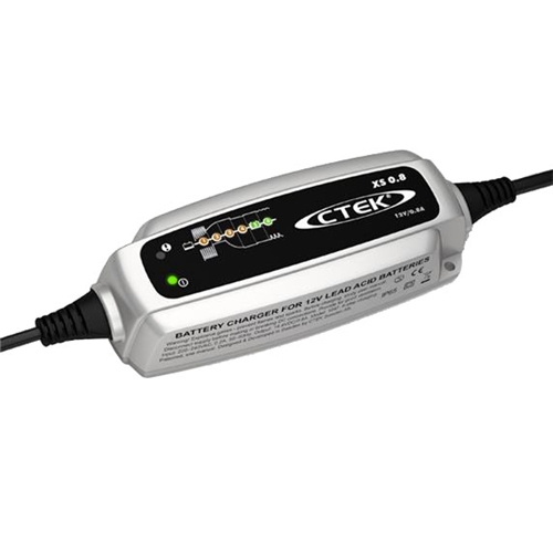 Batteriladdare CTEK XS 0.8, tillbehör, reservdelar, snöskoter, moped, cross, rinab