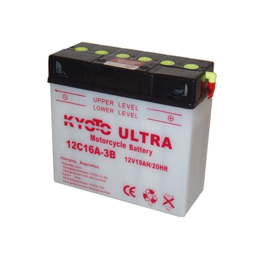 Batteri 12C16A-3B, RINAB, batterier, tillbehör, snöskoter, moped, atv, cross