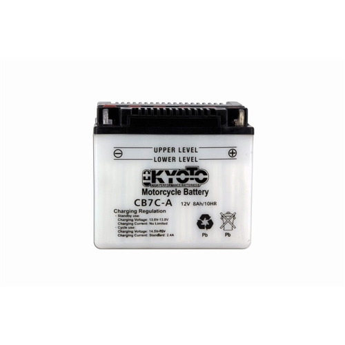 Batteri CB7C-A , RINAB, batterier, tillbehör, snöskoter, moped, atv, cross