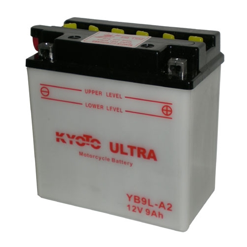 Batteri YB9L-A2, RINAB, batterier, tillbehör, snöskoter, moped, atv, cross