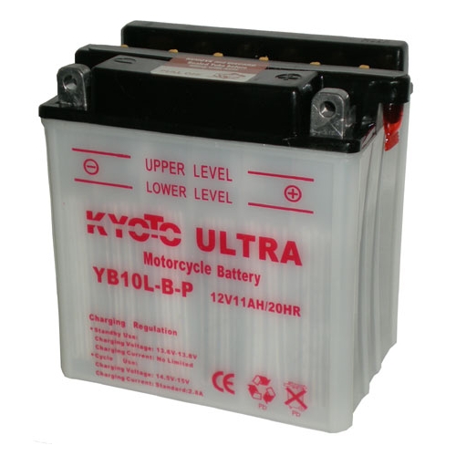 Batteri YB10L-BP, RINAB, batterier, tillbehör, snöskoter, moped, atv, cross