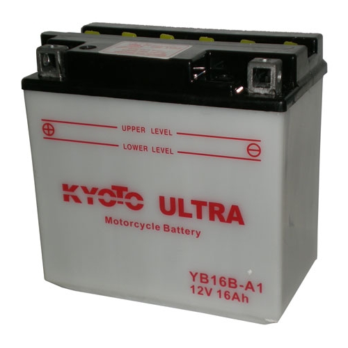 Batteri YB16B-A1, RINAB, batterier, tillbehör, snöskoter, moped, atv, cross