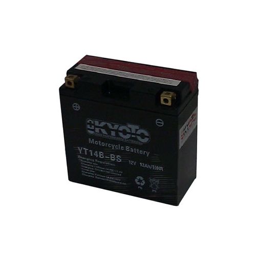 Batteri YT14B-BS, RINAB, batterier, tillbehör, snöskoter, moped, atv, cross
