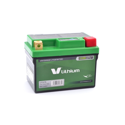 Batteri Lithium LITZ7S , RINAB, batterier, tillbehör, snöskoter, moped, atv, cross