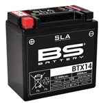 Batteri BS SLA BTX14