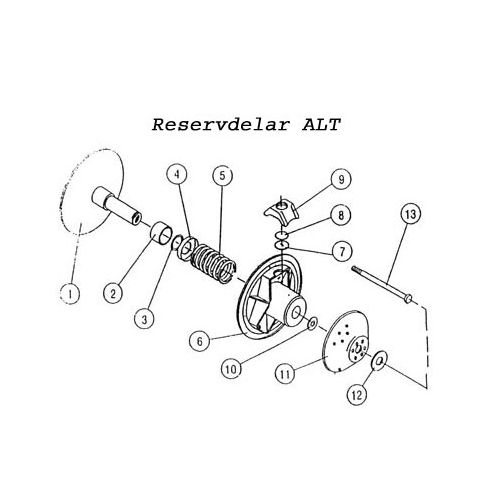 X92T Viktblock (Powerbloc ALT), RINAB, snöskoter, reservdelar, tillbehör