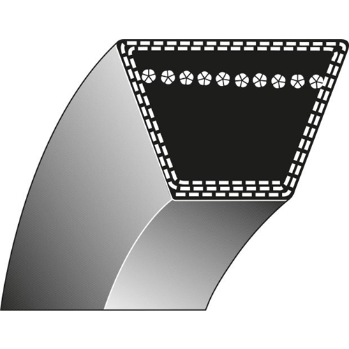 Kilrem Extra Förstärkt 3/8" x 25" (9,5 x 635 mm), kilremmar , RINAB