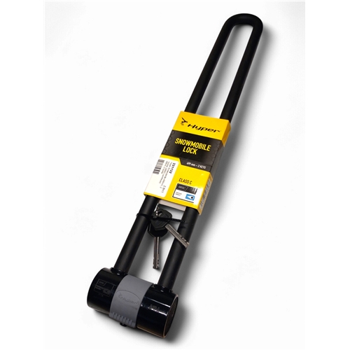 Hyper Snöskoterlås 499mm, 2 nycklar (SBSC-certifierad), RINAB, snöskoter, reservdelar, tillbehör