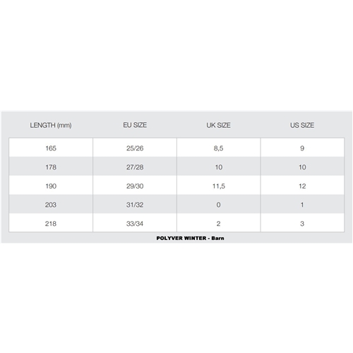 Stövel POLYVER Winter BARN, RINAB, snöskoter, reservdelar, tillbehör