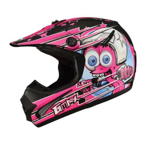 Barnhjälm cross GM46.2 Rosa