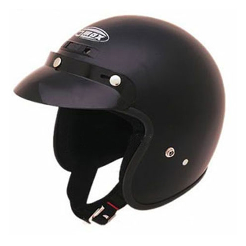 Hjälm Open Face GM2X svart