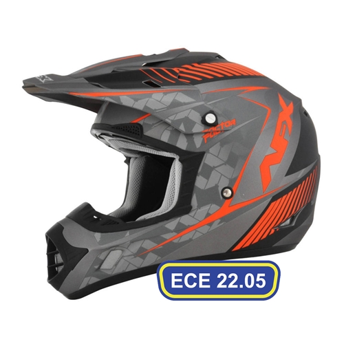 Hjälm Junior FX-17YE Factor RINAB