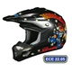 Crosshjälm FX17YE Rock-Boy