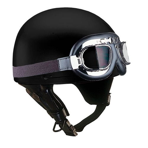 Potthjälm (inkl. glasögon) Mattsvart (L), hjälmar, RINAB