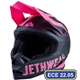 Crosshjälm JETHWEAR Phase Pink