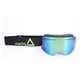 Glasögon AMOQ Vision Vent+ Magnetic - Black HiVis/gold mirror