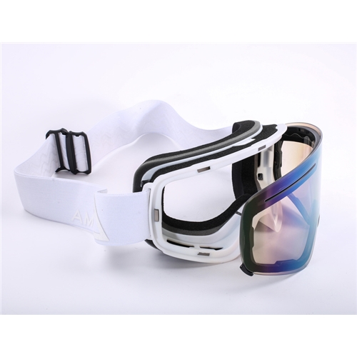 Glasögon AMOQ Vision Vent+ Magnetic - Whiteout/gold mirror, skoterglasögon, snöskoter, snöskoterdelar, RINAB, 