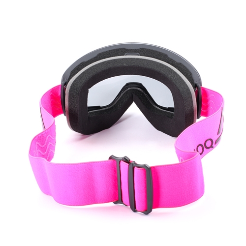 Glasögon AMOQ Vision Vent+ Magnetic - Pink Black/Smoke, skoterglasögon, snöskoter, snöskoterdelar, RINAB, 