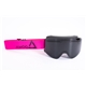 Glasögon AMOQ Vision Vent+ Magnetic - Pink Black/Smoke
