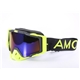 Glasögon AMOQ Aster Vent+ Magnetic - Black-HiVis/blue