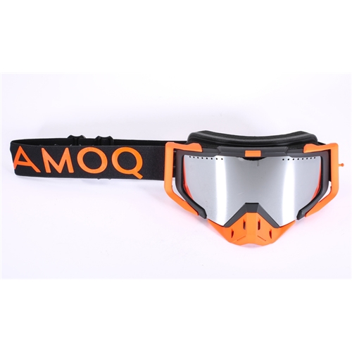 Glasögon AMOQ Aster Vent+ Magnetic - Black-Orange, skoterglasögon, snöskoter, snöskoterdelar, RINAB, 