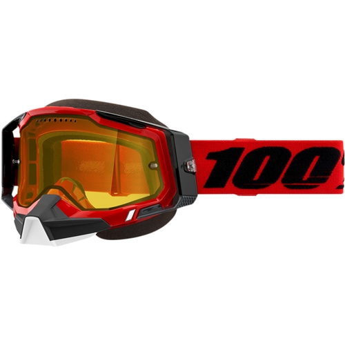 Glasögon 100% RC2 Snow (Röd/Svart), Personlig utrustning, reservdelar & tillbehör, RINAB