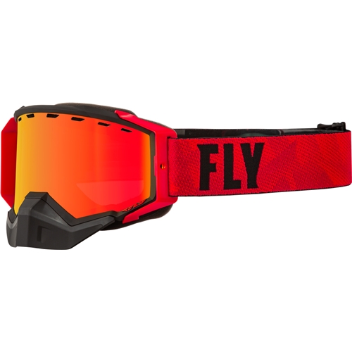 Glasögon FLY ZoneProSnow (Svart/Röd), Personlig utrustning, reservdelar & tillbehör, RINAB