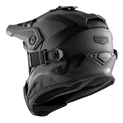 Hjälm CKX Titan Airflow Carbon matt, RINAB, hjälm, tillbehör, snöskoter, moped, atv, cross