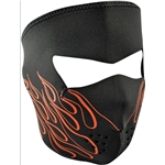 Facemask Orange Flame