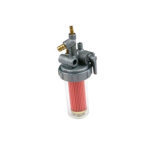 Bränslefilterhus med integrerad bränslekran Kubota, RINAB