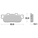 Bromsbelägg (E-Ton m.fl)