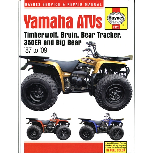 Verkstadshandbok Yamaha ATV