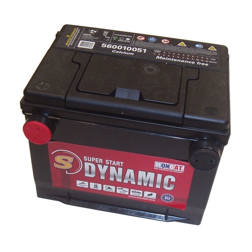 Bilbatteri 12V 55Ah