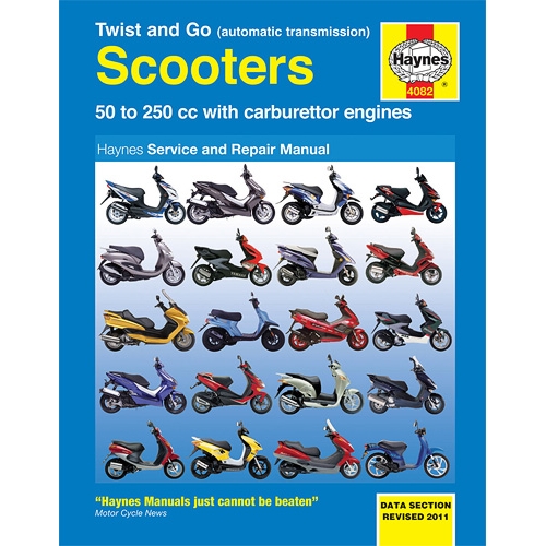 Verkstadshandbok Twist & Go, automatic transmission scooters