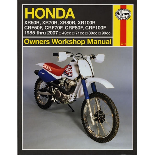 Verkstadshandbok Honda XR/CRF 50-100
