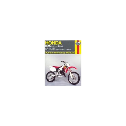 Verkstadshandbok Honda CR 80-500