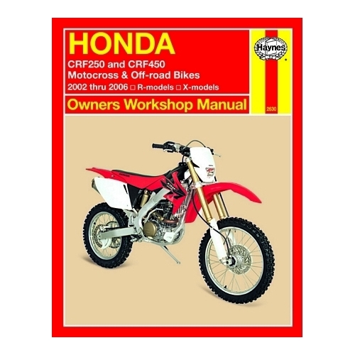 Verkstadshandbok (Honda CRF250/450)