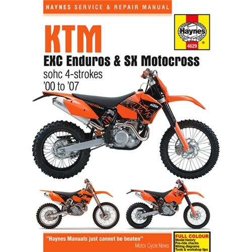 Verkstadshandbok (KTM 250-525)