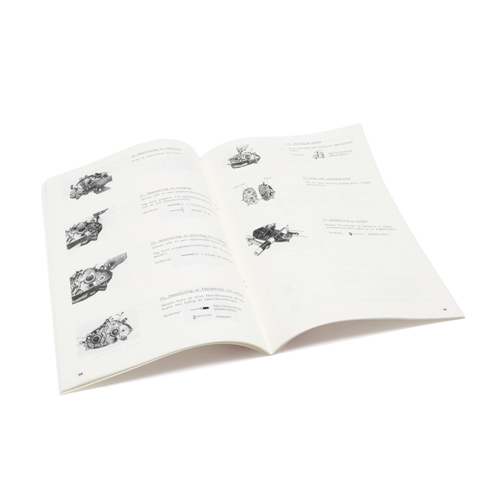 Servicehandbok (Suzuki K50), reservdelar och tillbehör till moped, RINAB
