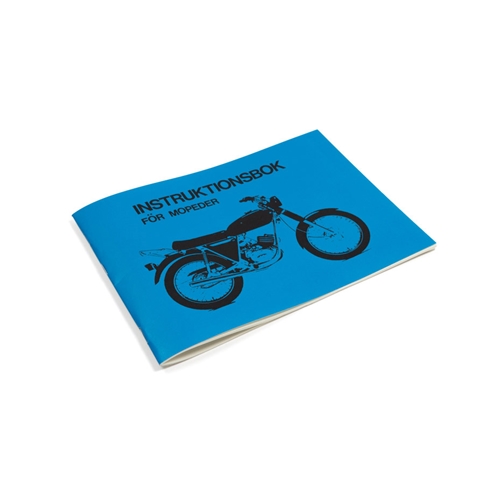 Instruktionsbok för MCB, reservdelar och tillbehör till moped, RINAB